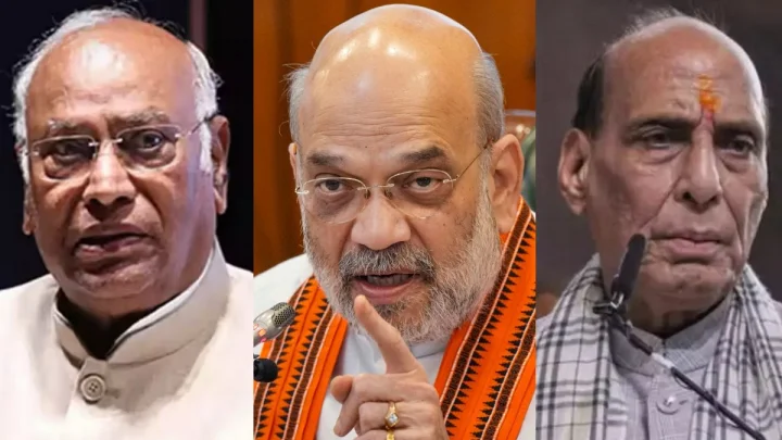पटना में खरगे के बयान पर सियासी घमासान, भाजपा नेताओं ने भी किया पलटवार, क्‍या बोले राजनाथ और अमित शाह?