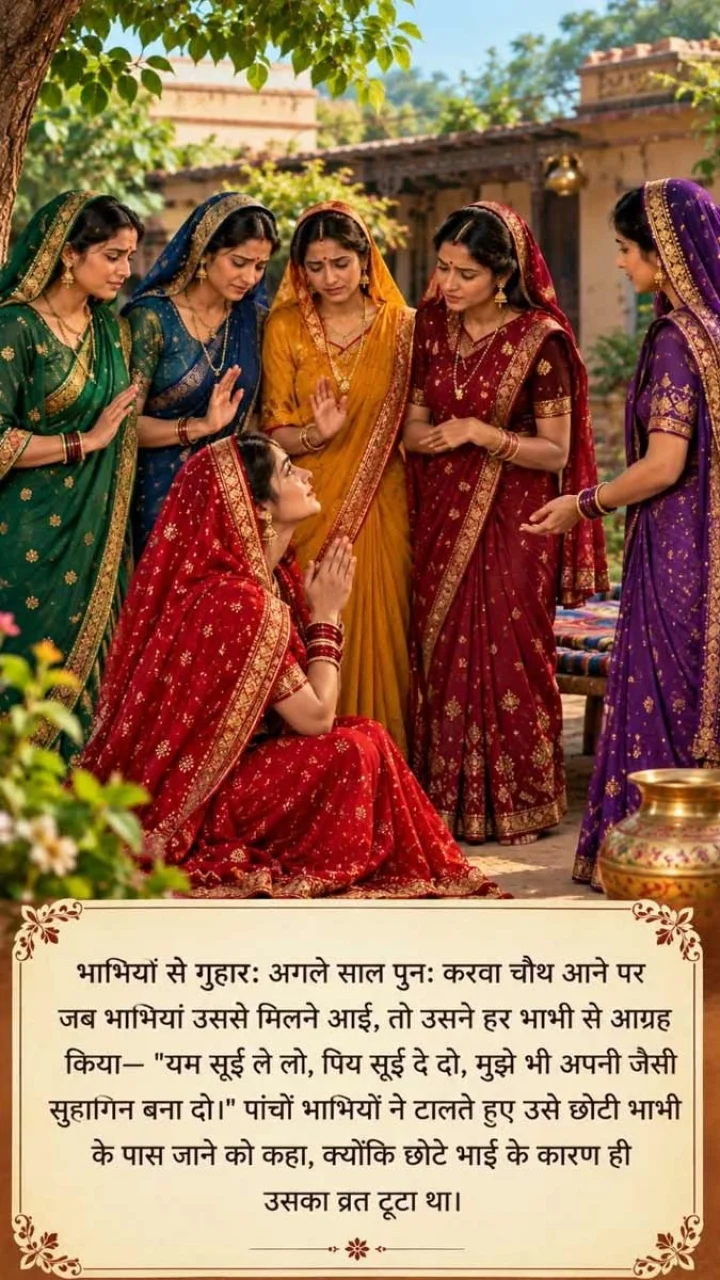 karwa chauth ki katha in hindi