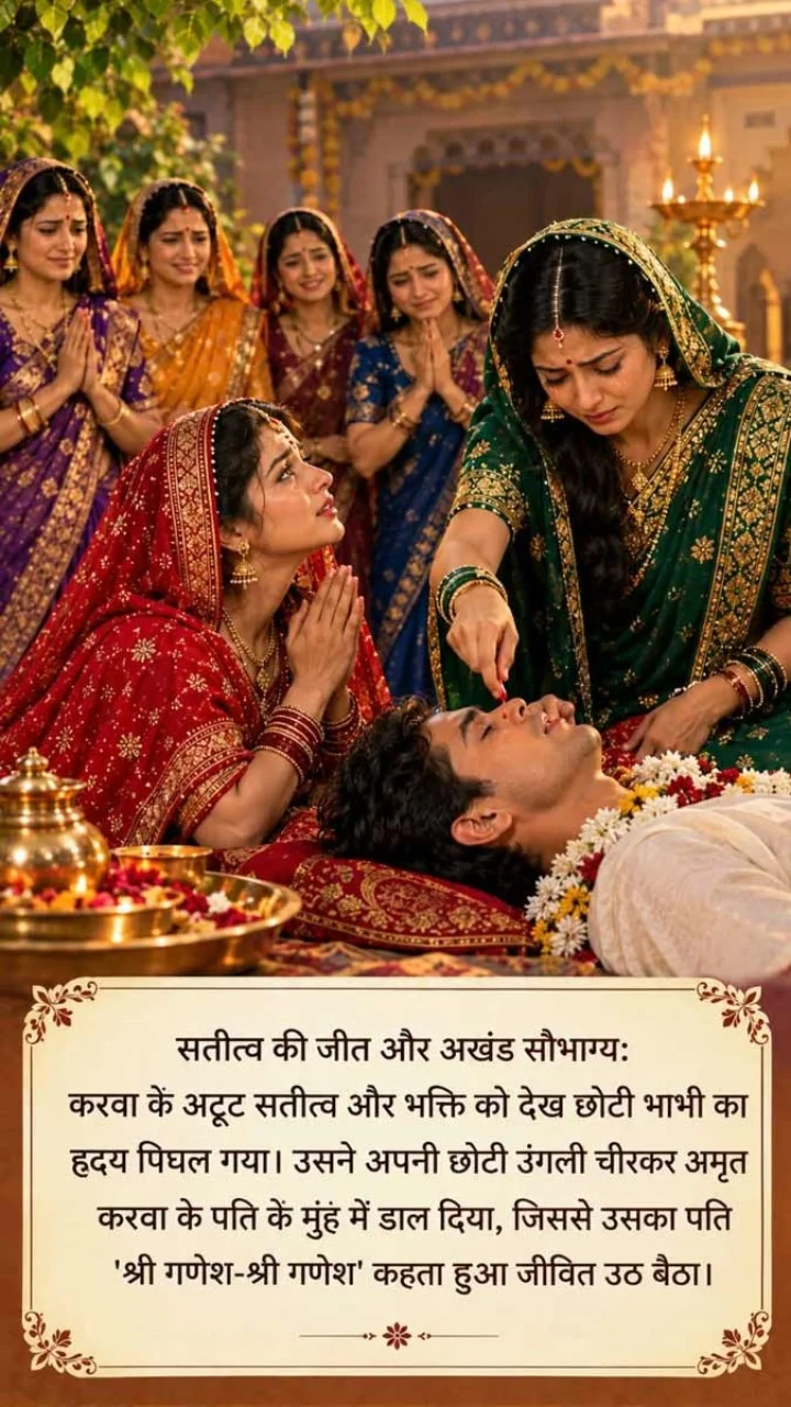 karwa chauth ki katha in hindi