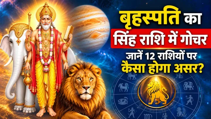 brihaspati in singh rashi 2026