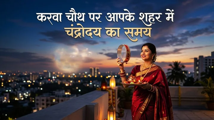 Karwa chauth par chand kab niklega