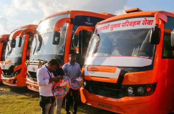 बसों में शहर-गांव का सफर सुविधाजनक बना रही मुख्यमंत्री सुगम परिवहन सेवा