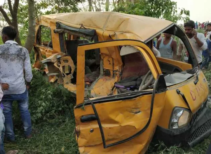 Uttar Pradesh School Bus Accident
