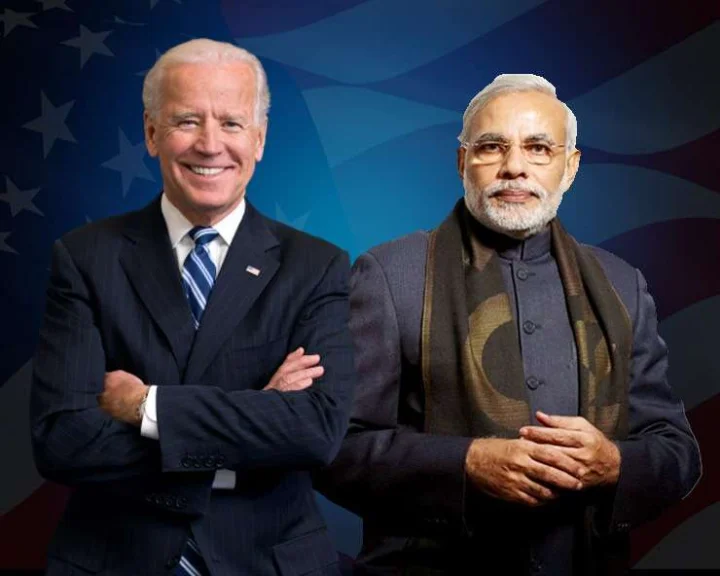 PM Modi talk with joe biden