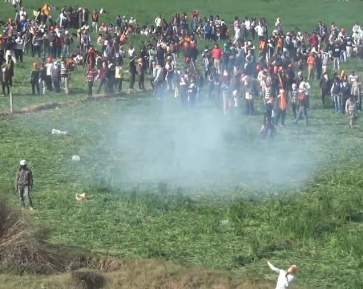 farmers protest