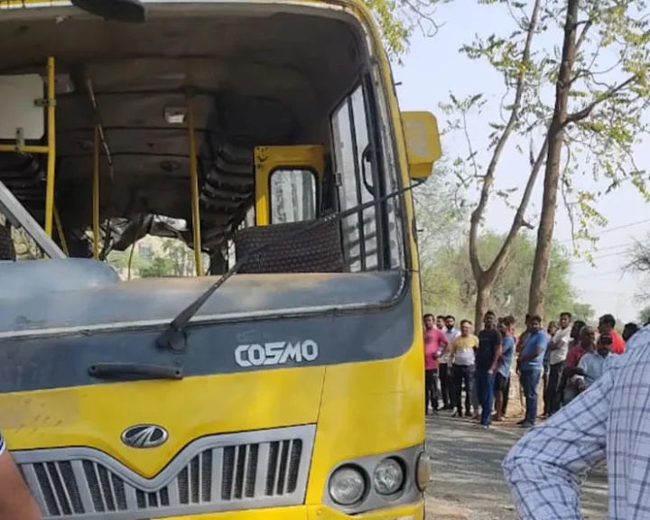 Haryana school bus accident
