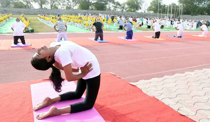 ಯೋಗ ದಿನಾಚರಣೆ