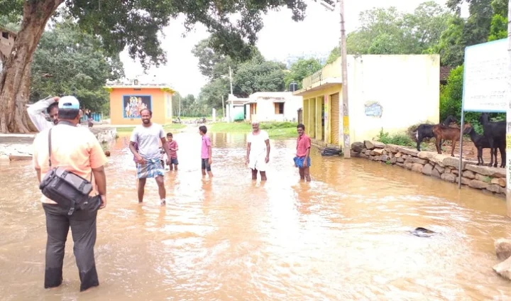 The rain has been pouring in the state for the past four days