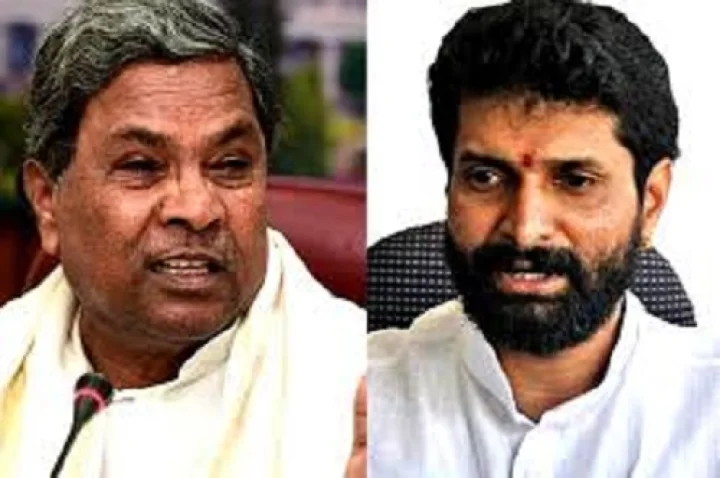 Congress workers protest against CT Ravi's statement