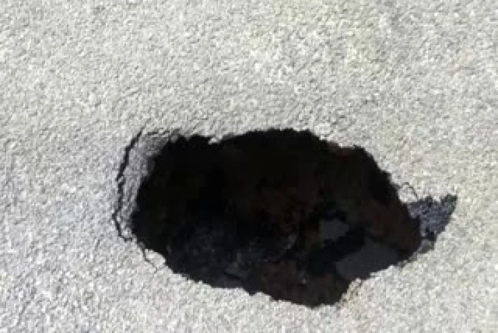 Landslide near Methodist