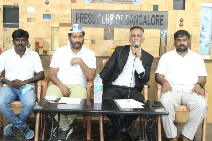 ರಸ್ತೆ ಗುಂಡಿಗಳಿಗೆ ಸಂಬಂಧಿಸಿ ಎಎಪಿಯಿಂದ ಕಾರ್ಯಪಡೆ ಹಾಗೂ ವಾಟ್ಸಪ್‌ ಸಹಾಯವಾಣಿ: ಆಪ್ ಮುಖಂಡ ಜಗದೀಶ್