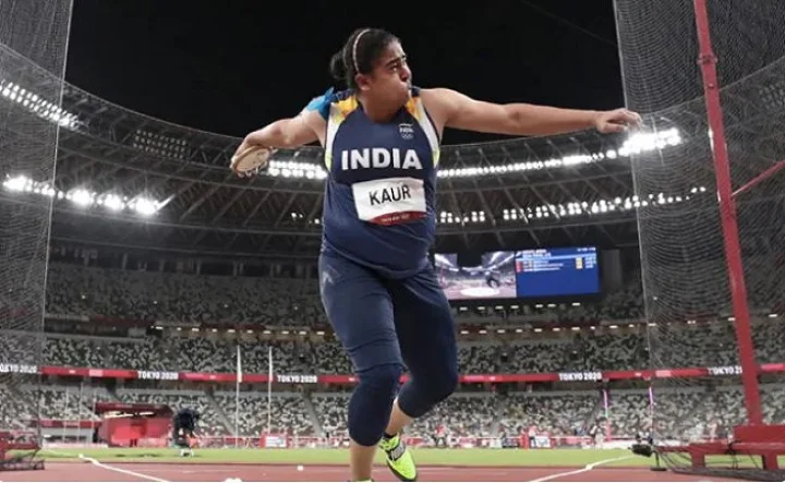 Discuss thrower Kamalpreet Kaur Tokyo Olympics ಡಿಸ್ಕರ್‌ ಪಟು ಕಮಲ್‌ ಪ್ರೀತ್‌ ಕೌರ್‌ ಟೊಕಿಯೊ ಒಲಿಂಪಿಕ್ಸ್