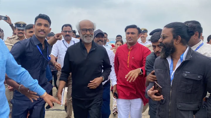 Minister Sudhakar welcomed Rajinikanth's run