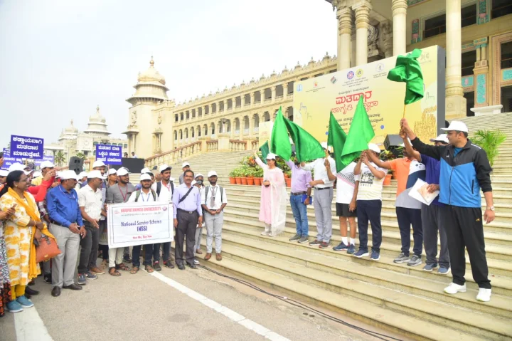 Mass Walkathon Programme” for voting awareness