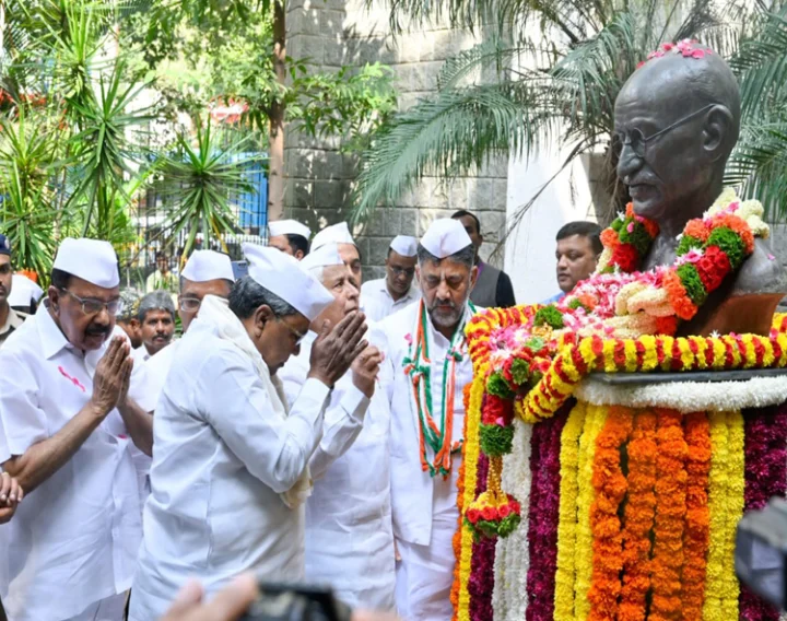 Siddaramaiah Gandhi Jayanthi