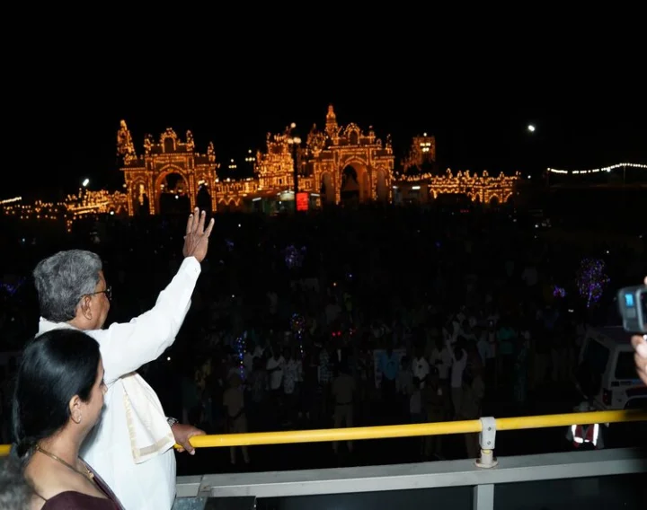Mysore Dasara 2024, Chief Minister Siddaramaiah, Mysore Palace Lightings,