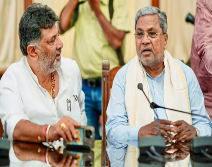 Chief Minister Siddaramaiah, KPCC DK Shivkumar, Siddaramaiah With DK Shivkumar,