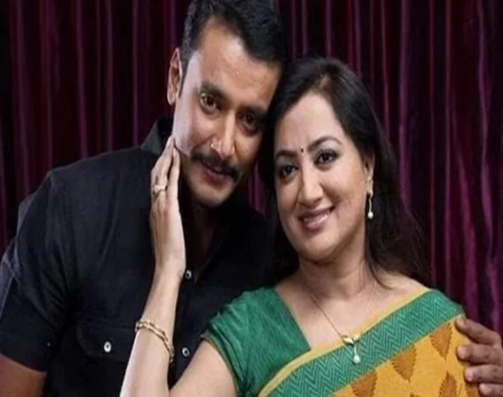 Actor Darshan Thoogudeep, Sumalata Ambareesh, Vijalakshmi Darshan