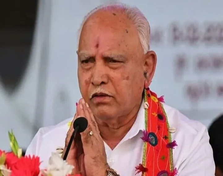 former Chief Minister B.S. Yeddyurappa 