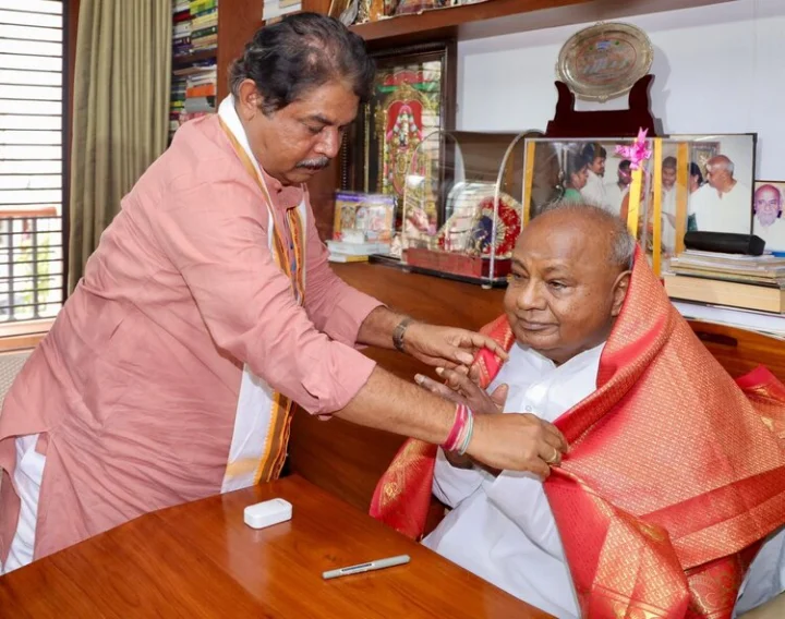 Former Prime Minister H.D. Deve Gowda Birthday, Prime Minister Narendra Modi, Chief Minister Siddaramaiah
