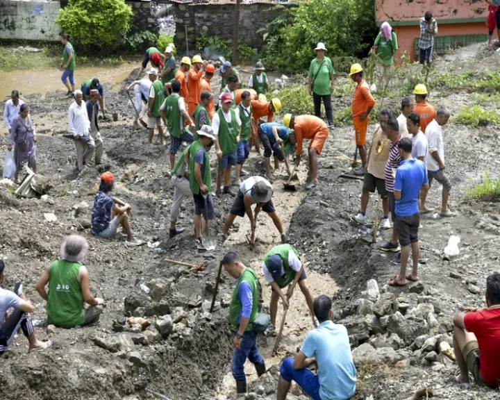 ಉತ್ತರಾಖಂಡ್‌ನ ಚಮೋಲಿ ಮಳೆ