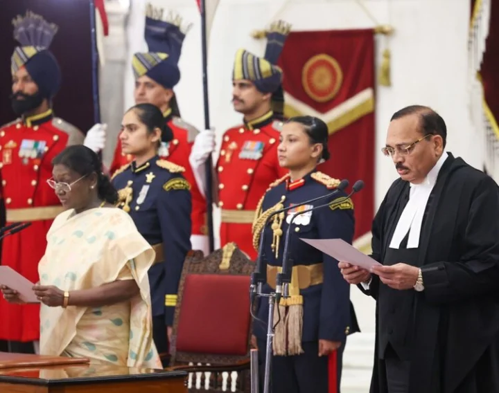 53rd Chief Justice, Justice Suryakant, President Draupadi Murmu