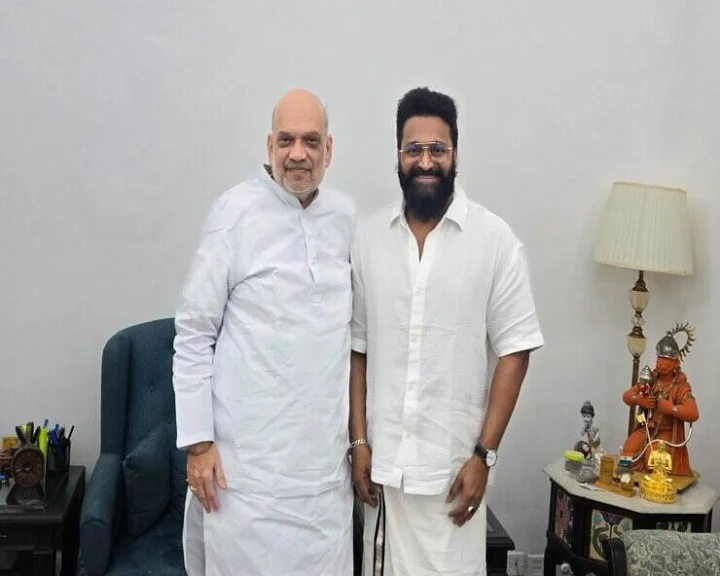 ಕೇಂದ್ರ ಗೃಹಸಚಿವ ಅಮಿತ್ ಶಾರನ್ನು ಭೇಟಿಯಾದ ರಿಷಬ್ ಶೆಟ್ಟಿ