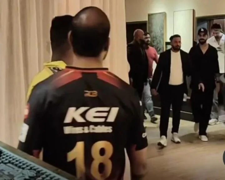 Viral video of Kohli