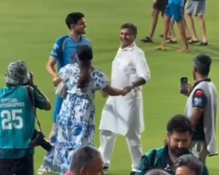 Cricketer Shubhman Gilla Dance