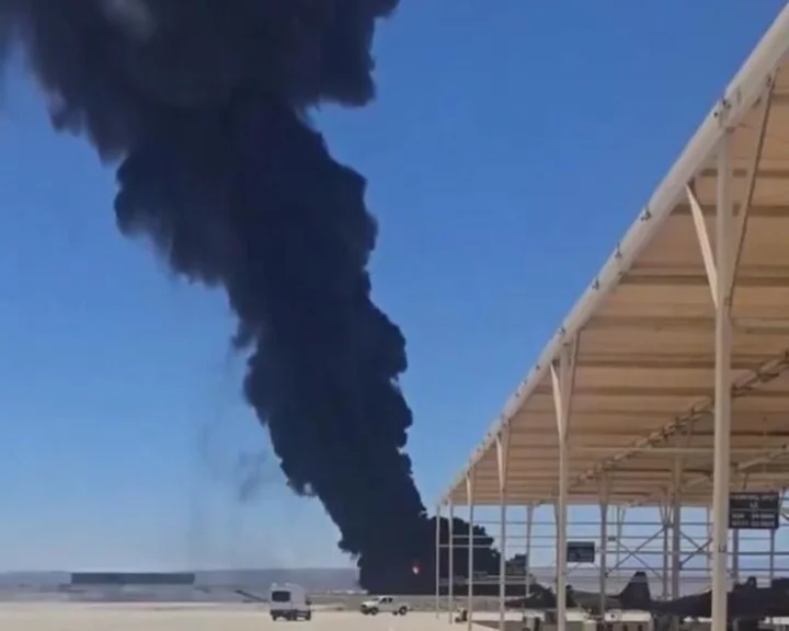 US Bomber flight crash