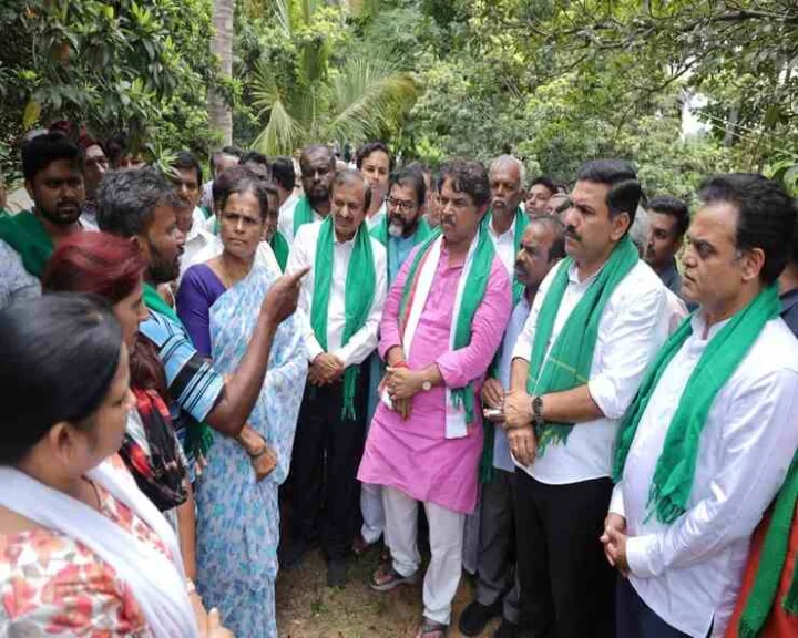 Bidadi township protest