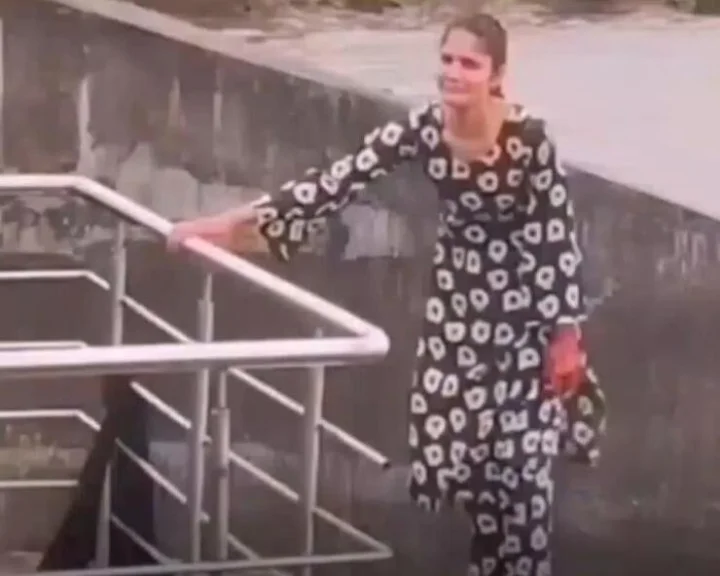 Viral video woman