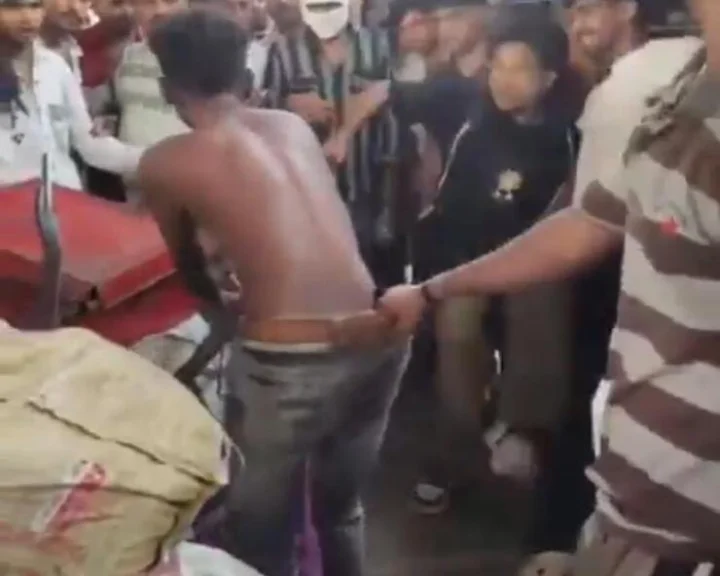 Thief caught in railway station