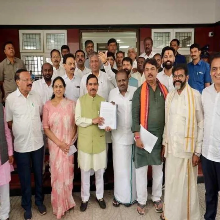 BJP, JDS leaders