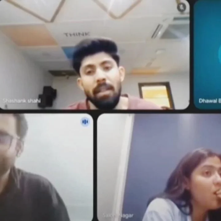 Viral video online meeting