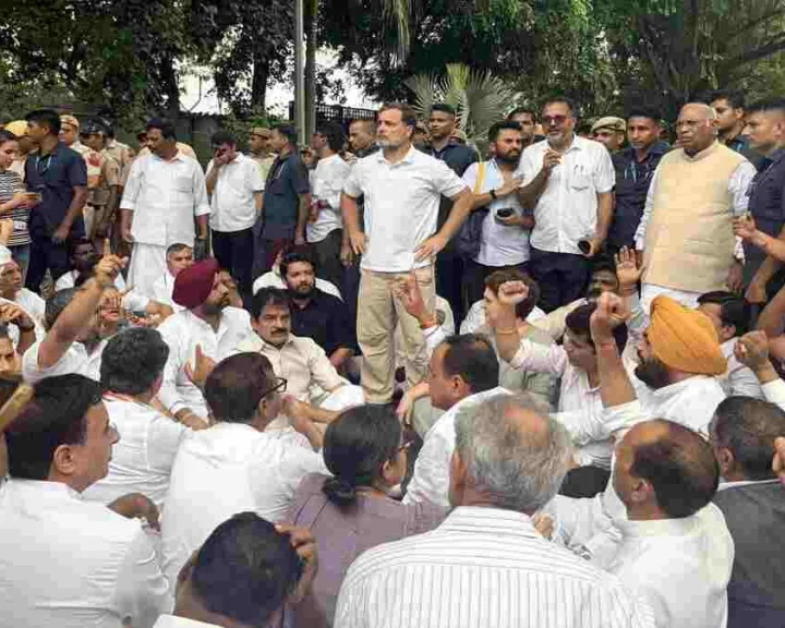 Congress protest