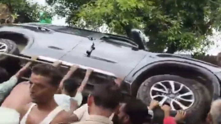 Uttar Pradesh Cow Accident