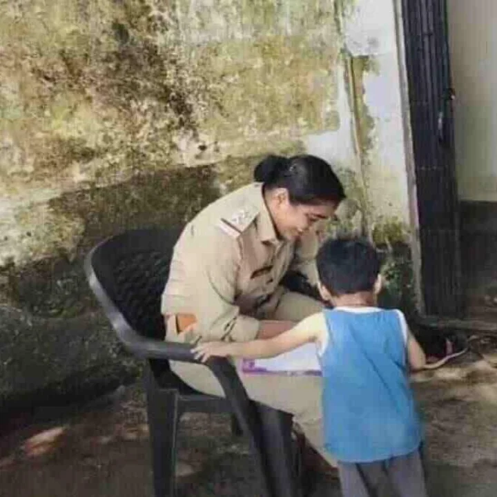 Child complaint on mother