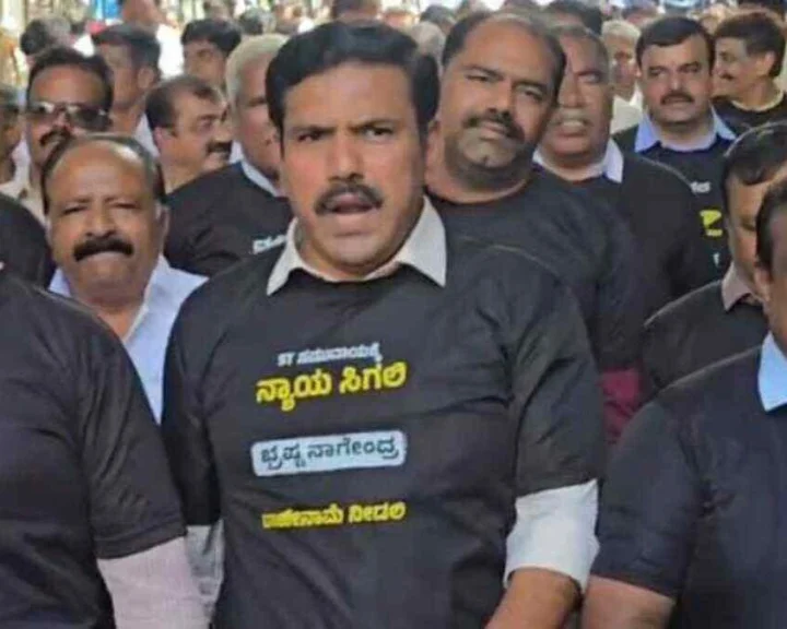 BJP protest