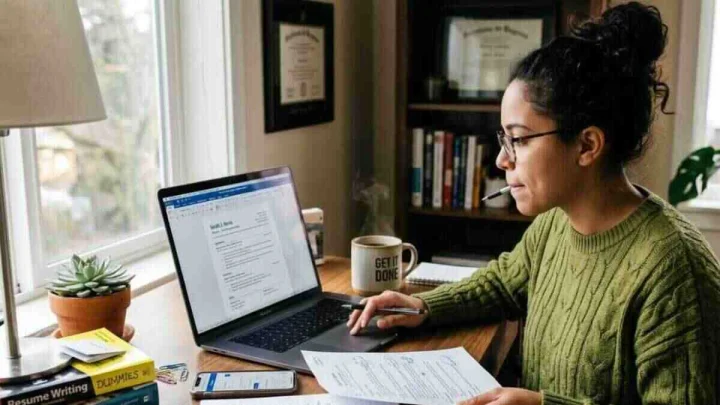 Preparing resume