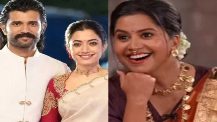 Vijay, Rashmika, Anushree