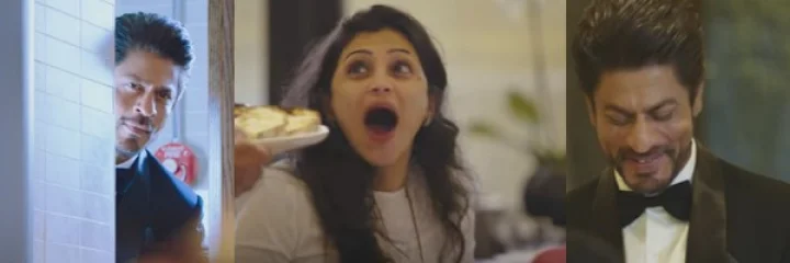 ഭക്ഷണം ഓർഡർ ചെയ്തു, വിളമ്പിയത് ഷാരൂഖ് ഖാൻ; ഞെട്ടിത്തരിച്ച് ആരാധകർ