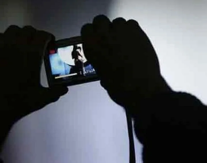Man shoots pornographic video