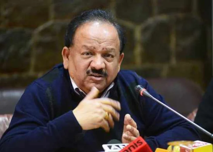Minister Harshvardhan 