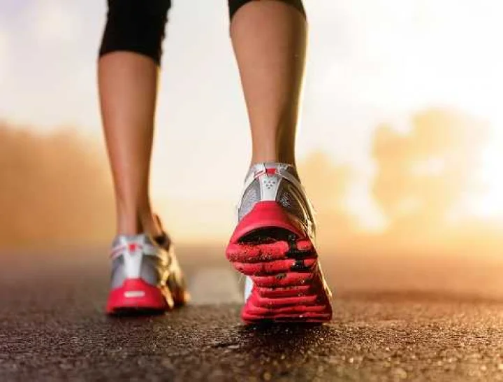 Walking backward 
