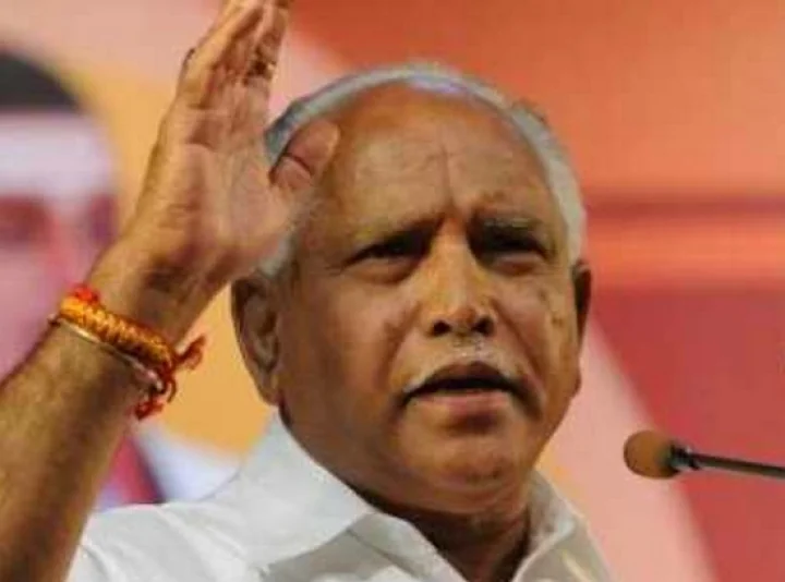 karnatka chief minster b s yediyurappa
