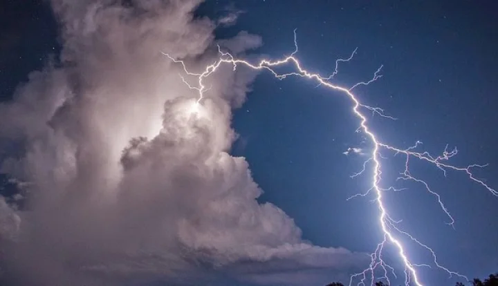 lightning strike