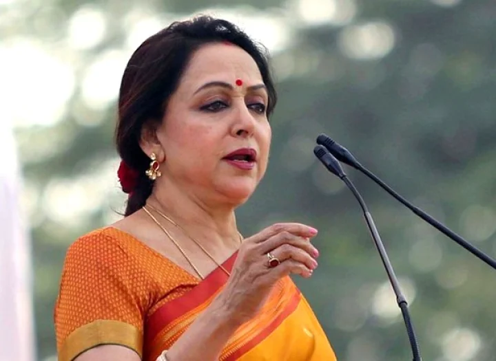 Hema Malini gave a strange statement