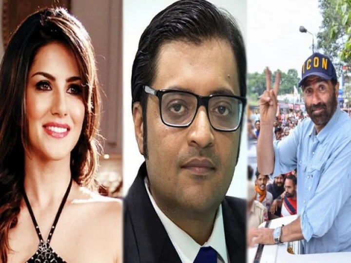 ലൈവിനിടെ വന്‍ അബദ്ധം: സണ്ണി ലിയോണ്‍ ലീഡ് ചെയ്യുന്നുവെന്ന് അര്‍ണബ് ഗോസ്വാമി; എത്ര വോട്ടിനെന്ന് തിരിച്ച് ചോദിച്ച് സണ്ണി ലിയോണ്‍