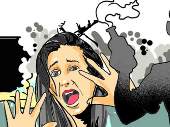 Acid attack